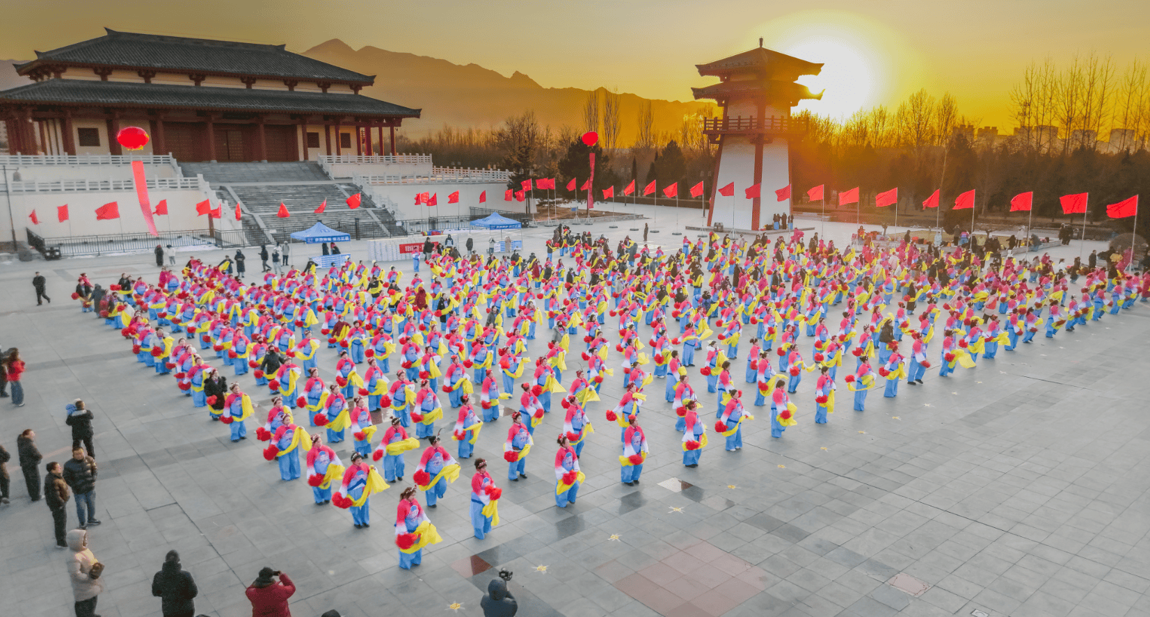 山西靈丘：群眾廣場舞大賽奏響文旅融合開年序曲